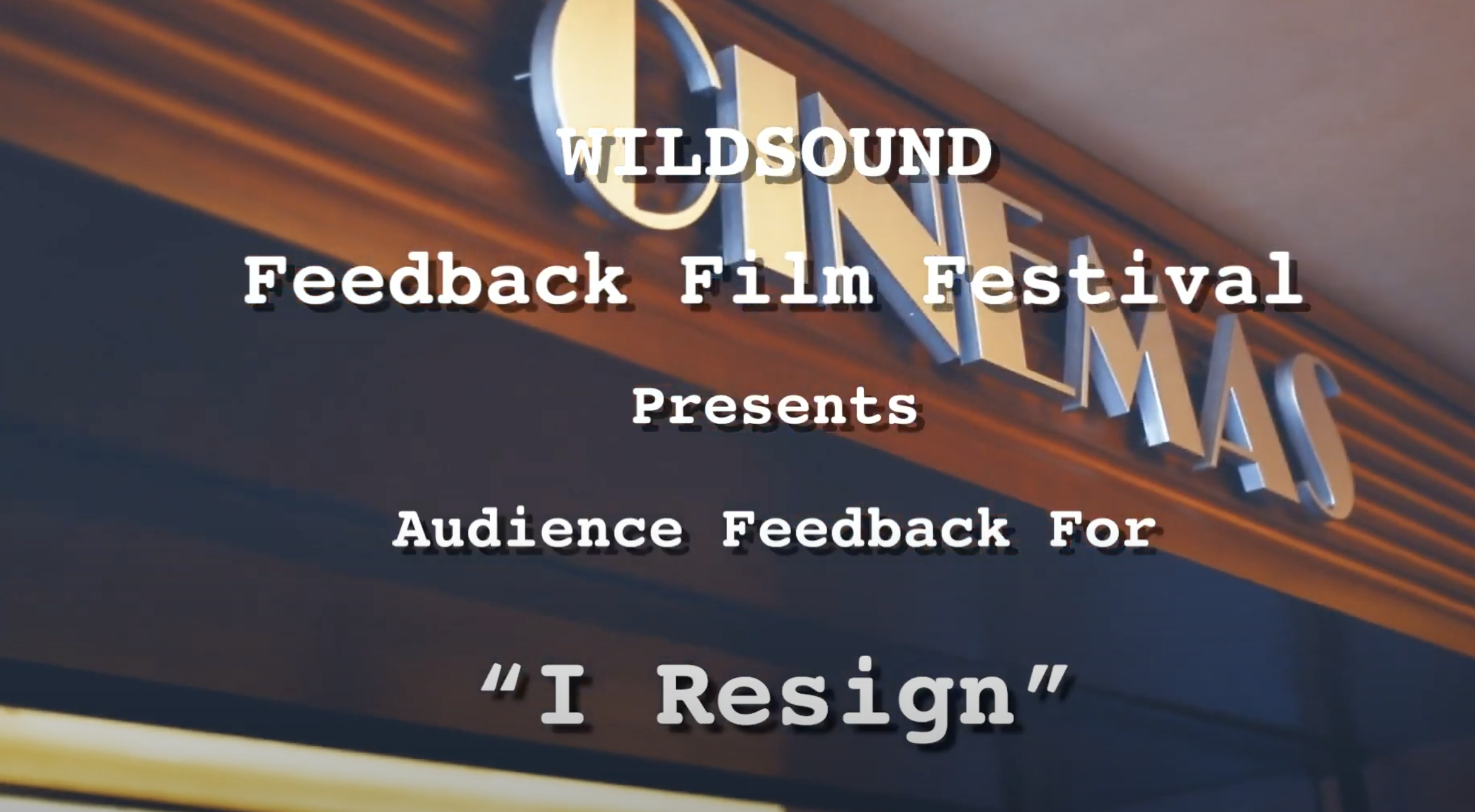 New York Feedback Film Festival - April 2020 Festival